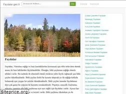 Sites similar to faydalar.gen.tr
