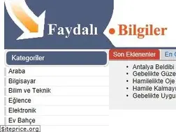Sites similar to faydalibilgiler.com