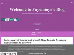 Sites similar to fayemioye.blogspot.com