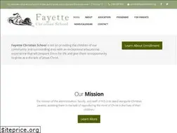 Sites similar to fayettechristian.org