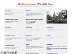 Sites similar to fayettecountyhistory.org