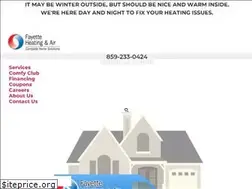 Sites similar to fayetteheating.com