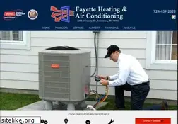 Sites similar to fayetteheatingandaircond.com