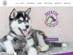 Sites similar to fayettehumane.org