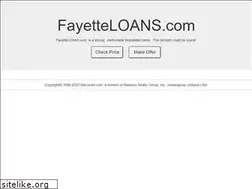 Sites similar to fayetteloans.com