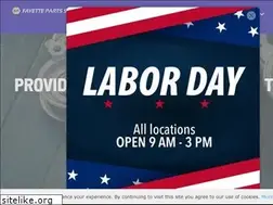 Sites similar to fayettepartsservice.com