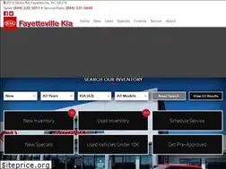 Sites similar to fayettevillekia.com