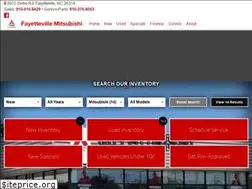 Sites similar to fayettevillemitsubishi.com