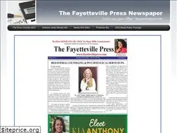 Sites similar to fayettevillepress.com