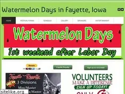 Sites similar to fayettewatermelondays.com