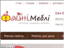 Sites similar to fayni-mebli.com