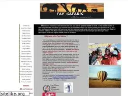Sites similar to faysafaris.com