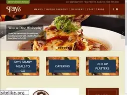 Sites similar to faysrestaurant.com