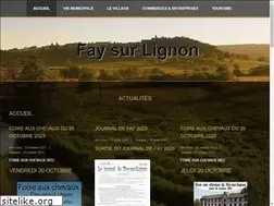 Sites similar to faysurlignon.fr