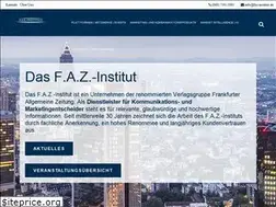 Sites similar to faz-institut.de