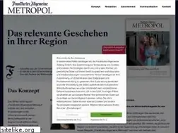 Sites similar to faz-metropol.de