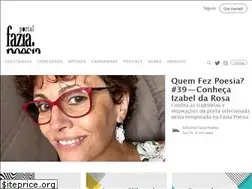 Sites similar to faziapoesia.com.br
