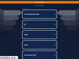 Sites similar to fazio-list.de