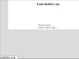 Sites similar to fazlerabbi37.github.io