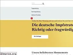 Sites similar to fazwoche.de