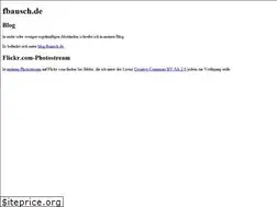 Sites similar to fbausch.de
