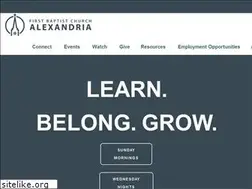Sites similar to fbcalexandria.org