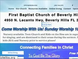 Sites similar to fbcbh.com