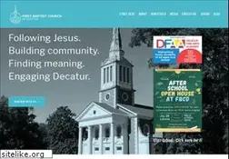 Sites similar to fbcdecatur.com