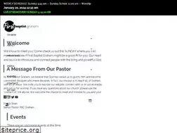 Sites similar to fbcgraham.com