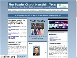 Sites similar to fbchemphill.org