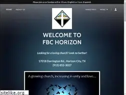 Sites similar to fbchorizon.com