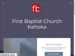 Sites similar to fbckahoka.org