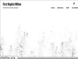 Sites similar to fbcmilton.com