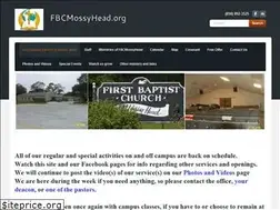 Sites similar to fbcmossyhead.org