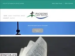 Sites similar to fbcpickens.org