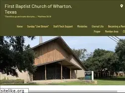 Sites similar to fbcwharton.com