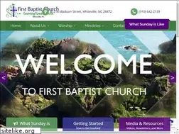 Sites similar to fbcwhiteville.com