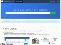 Sites similar to fbdownvid.com