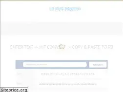 Sites similar to fbfontchanger.com