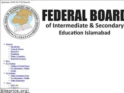 Sites similar to fbise.edu.pk