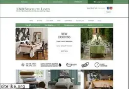 Sites similar to fblinen.com