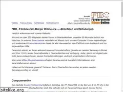 Sites similar to fbo-online.de