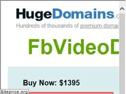 Sites similar to fbvideodownload.com