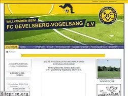 Sites similar to fc-gevelsberg-vogelsang.de