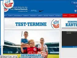 Sites similar to fc-hansa.de
