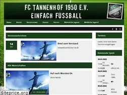 Sites similar to fc-tannenhof.de