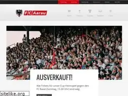 Sites similar to fcaarau.ch