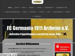 Sites similar to fcarzheim.de