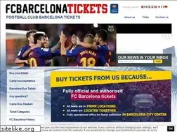 Sites similar to fcbarcelona-tickets.com