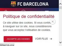 Sites similar to fcbarcelona.fr